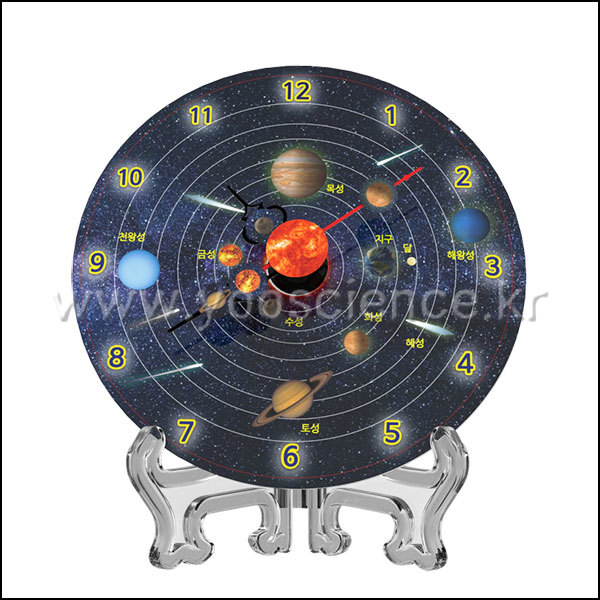 입체 태양계행성 시계(일반형/고급형)-1인용/5인용