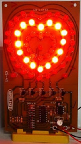 [KS-41] LED 하트 디스플레이