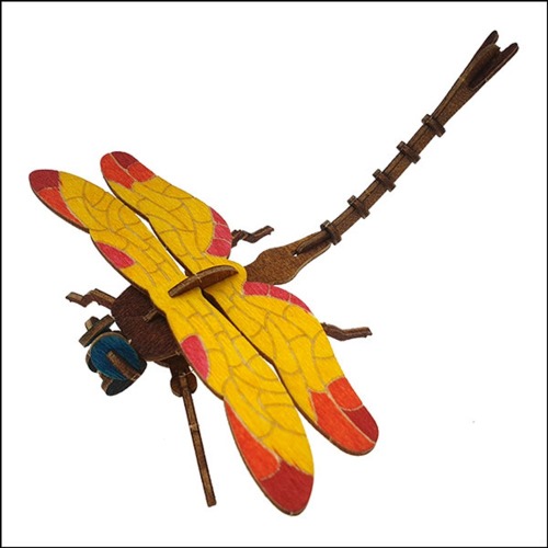 DIY 입체 곤충 퍼즐(잠자리)-24pcs