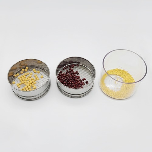 콩,팥,좁쌀 분리체(투명받침)