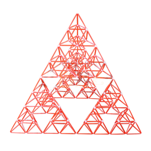 시에르핀스키 피라미드정삼각3단계(구성품:2단계4ea)