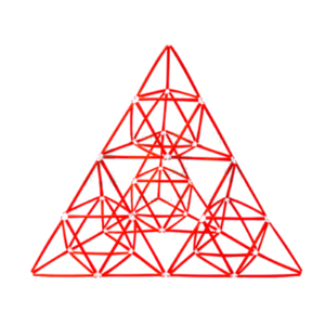 시에르핀스키 피라미드정삼각2단계