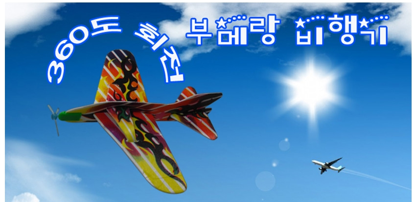 부메랑비행기(10인용)